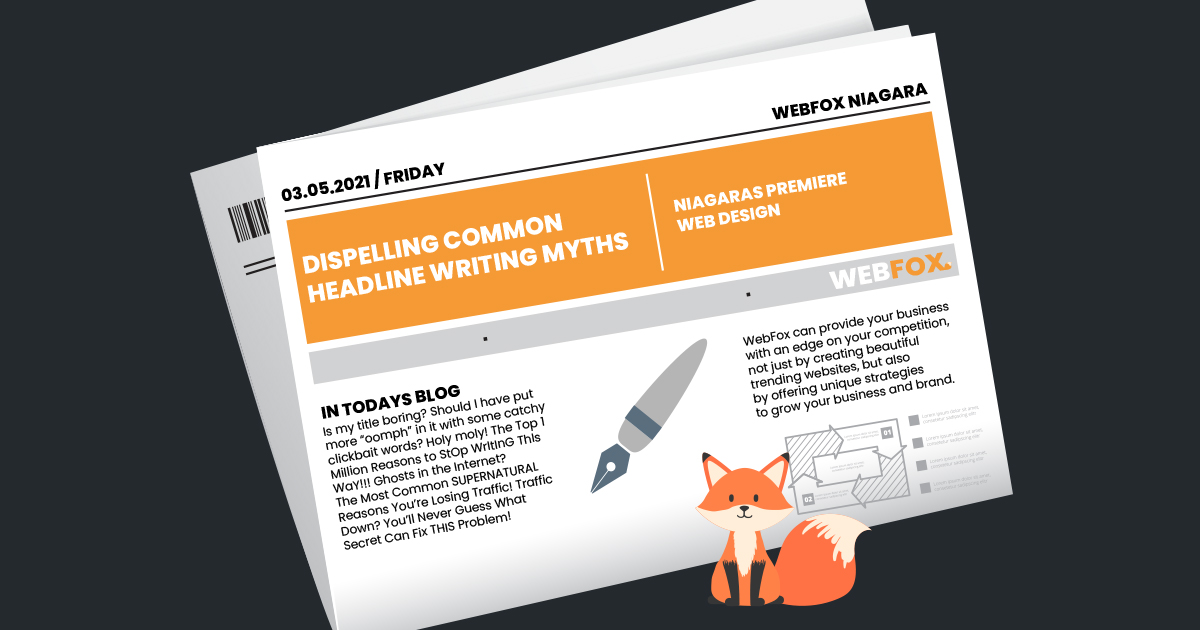 Common Headline Web Design Welland